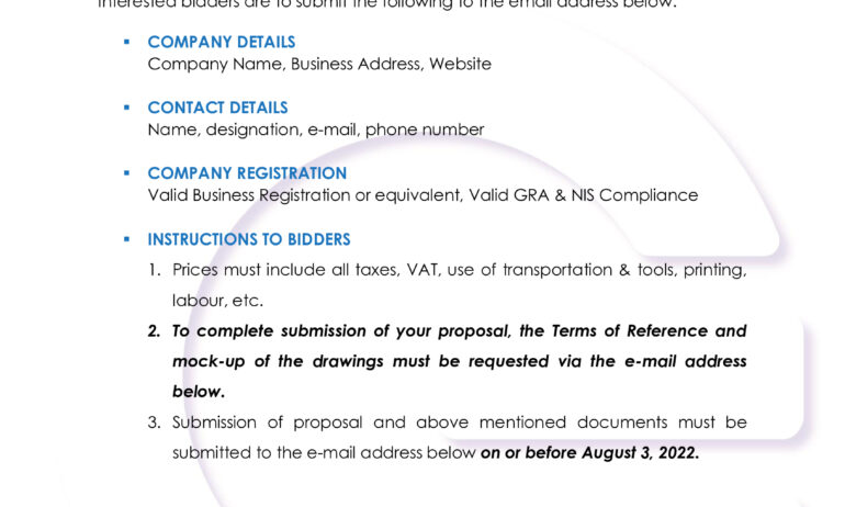 Design and Procurement of Storage Buildings – CLOSED