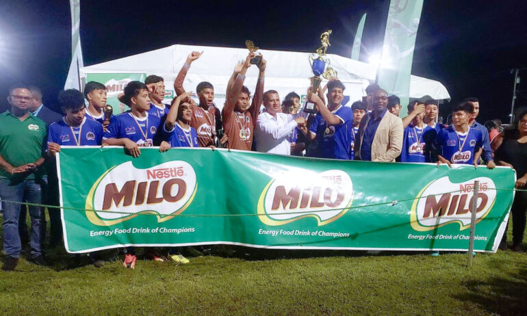 Milo Schools Under 18 Football Champions