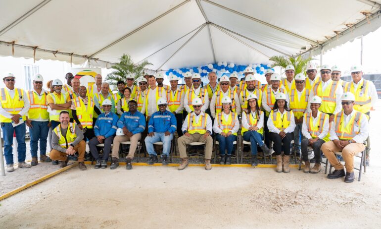 GYSBI’s celebrates 250 Days LTIs Free, 1,000,000cm3 sand delivery and placement at Gas to Energy Site